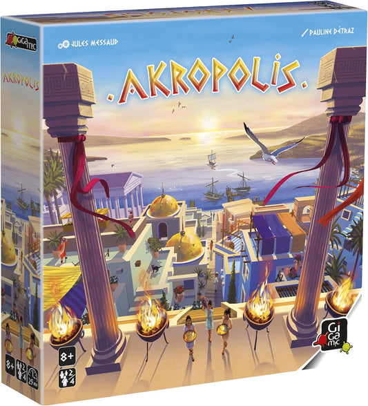 Akropolis Board Game by GIGAMIC