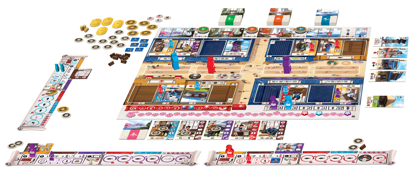 IKI: A Game of EDO Artisans - board
