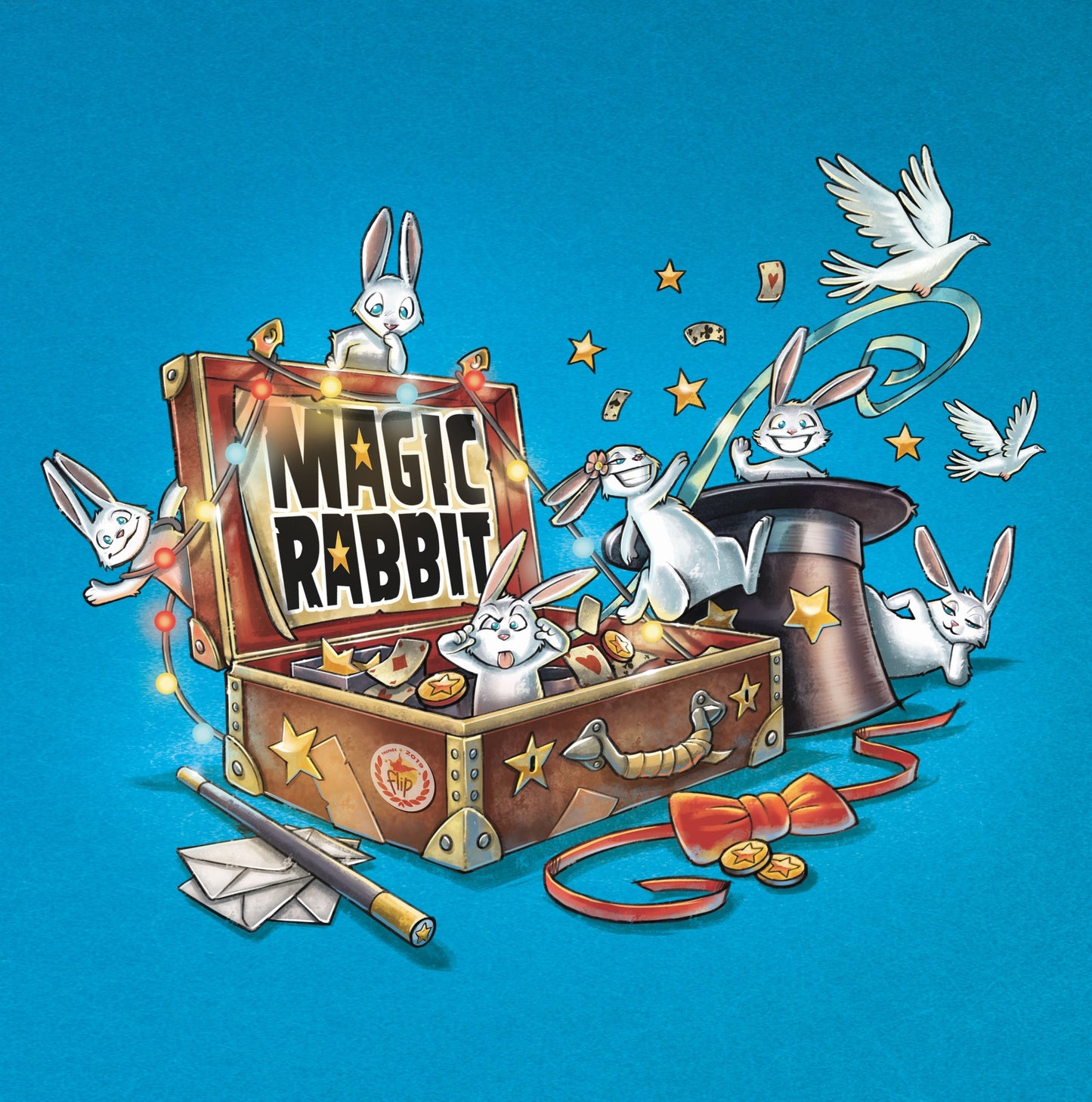 Magic Rabbit - Take on the challenge of sorting numbered hats and rabbits in sync, without any communication!