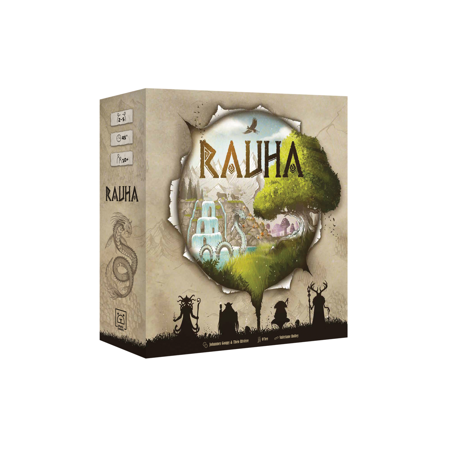 Rauha Board game by Blackrock games