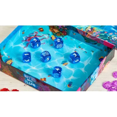 Into The Blue - Reiner Knizia game. FunnyFox - box