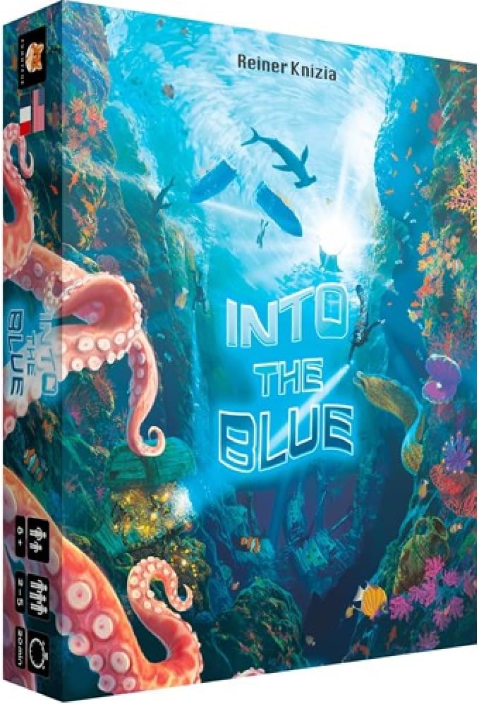 Into The Blue - Reiner Knizia game. FunnyFox