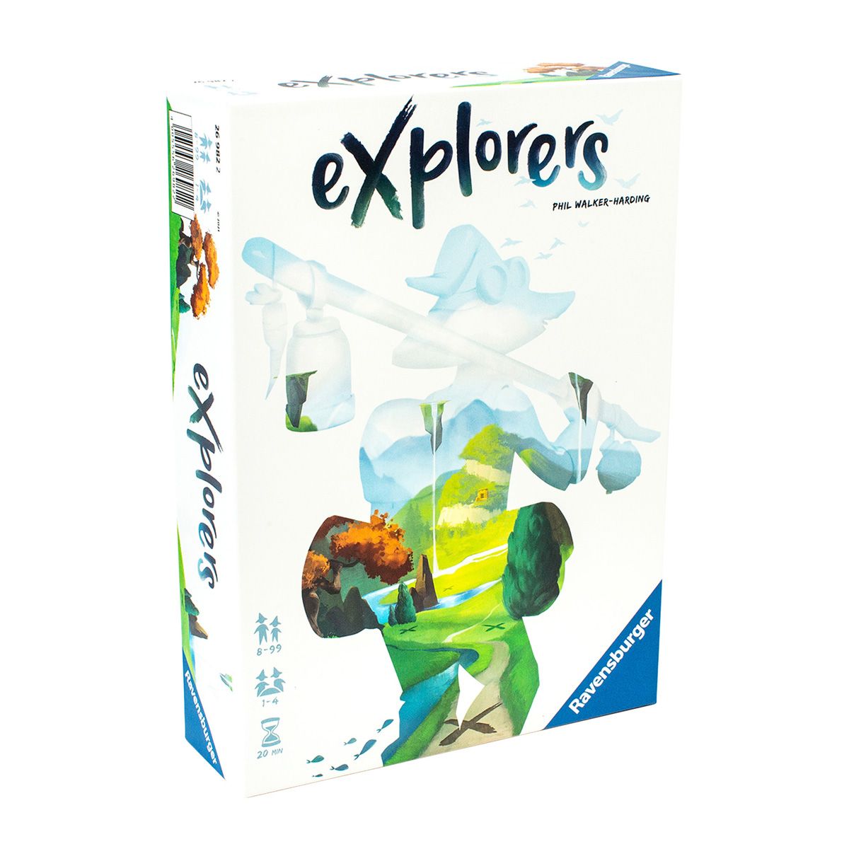 Discover a new world with Explorers – a fast-paced roll & write game with over one million combinations.  Sold by BoardHoarders. Ravensburger