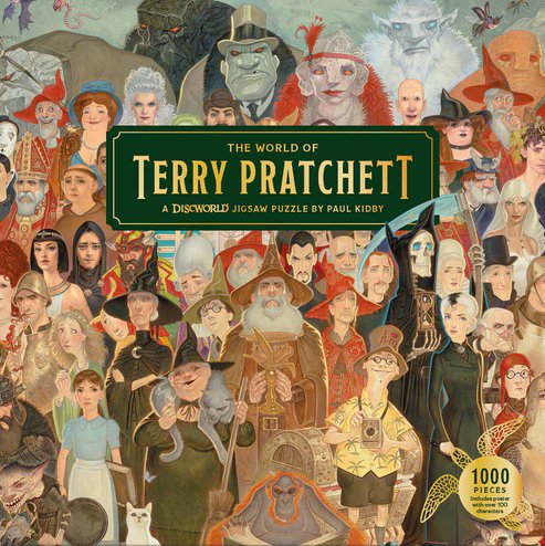 The World of Terry Pratchett 1000 Piece Jigsaw Puzzle Winning Moves