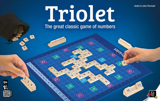 TRIOLET number game by GIGAMIC